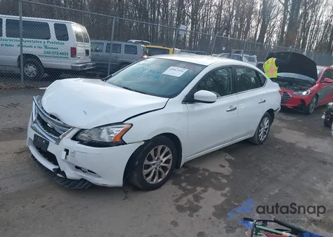 2015 Nissan Sentra S from USA, damaged, VIN 3N1AB7AP5FY281880
